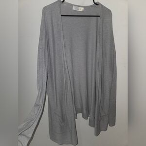 Time and Tru Light Gray Women's Cardigan​